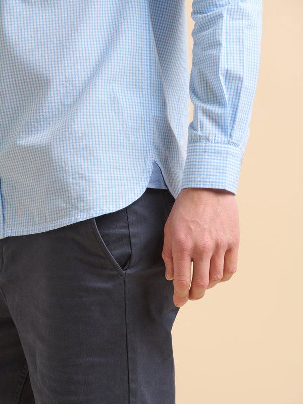 Brakeburn Blue Gingham Shirt