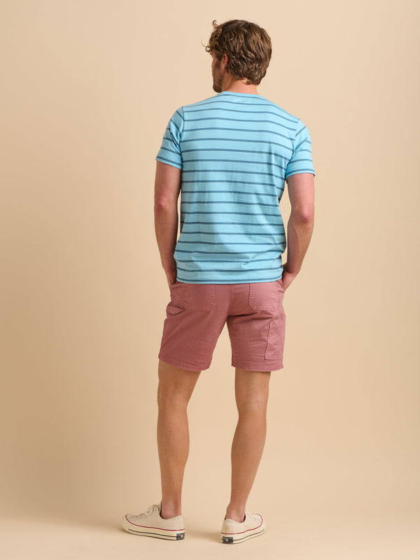 Brakeburn Blue Stripe Tee