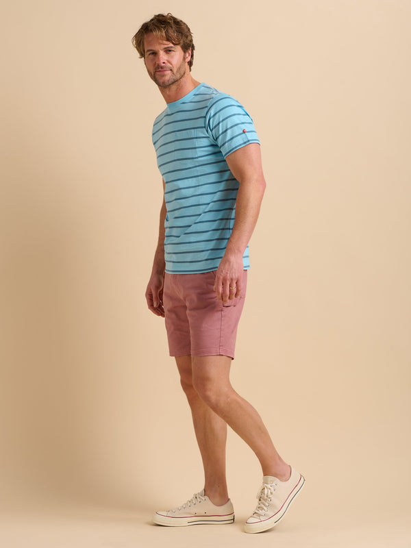 Brakeburn Blue Stripe Tee