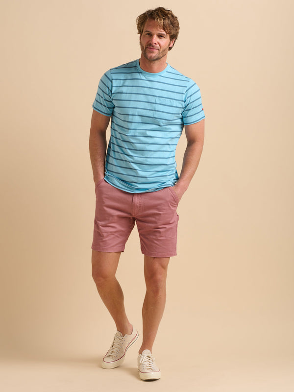 brakeburn Blue Stripe Tee