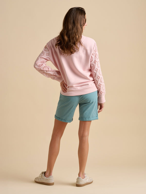Brakeburn Broderie Crew Neck Sweat