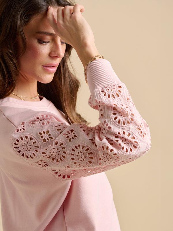 brakeburn Broderie Crew Neck Sweat