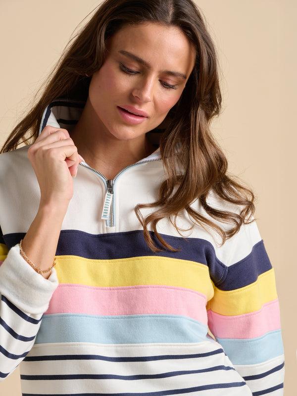 Brakeburn Chest Stripe Quarter Zip