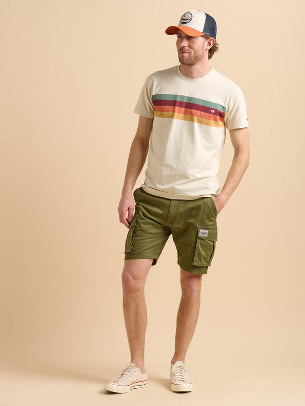 Brakeburn Chest Stripe Tee