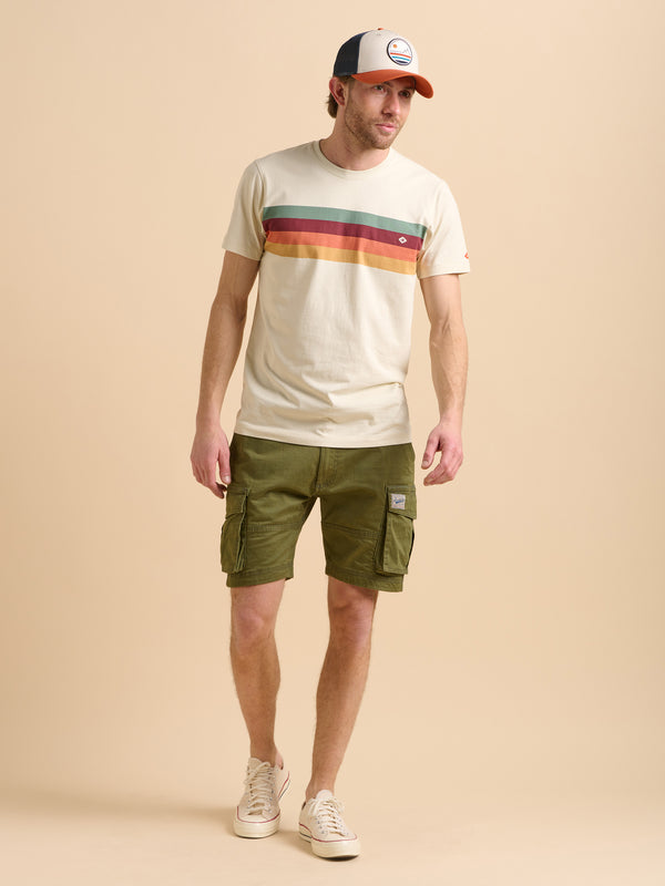 brakeburn Chest Stripe Tee
