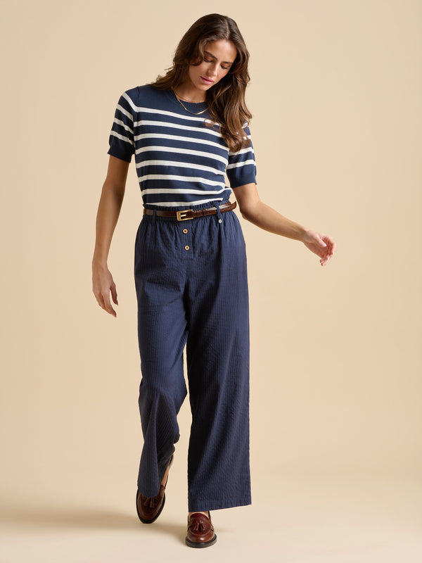 Brakeburn Classic Stripe Knitted Tee