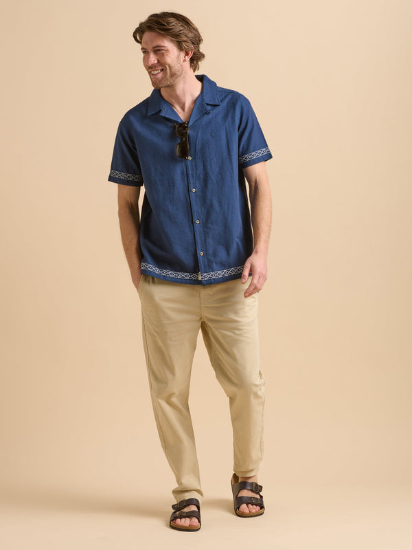 Brakeburn Embroidered Resort Shirt
