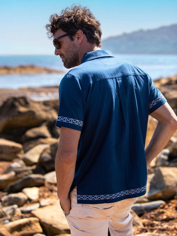 Brakeburn Embroidered Resort Shirt