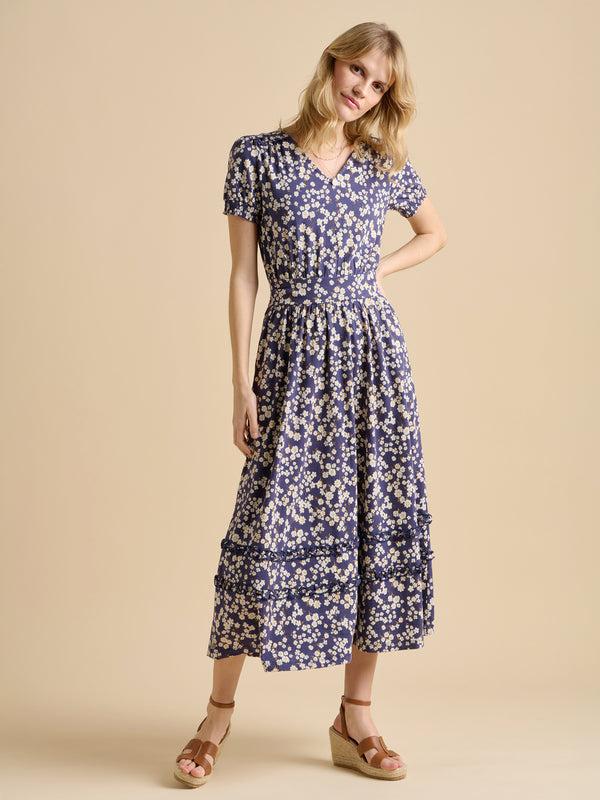 Brakeburn Floating Daisy Maxi Dress