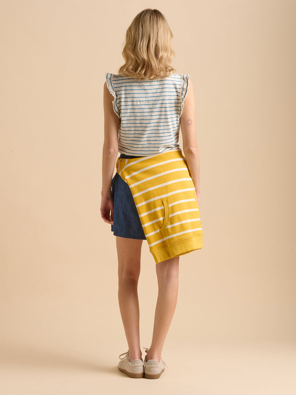 Brakeburn Flutter Sleeve T Shirt