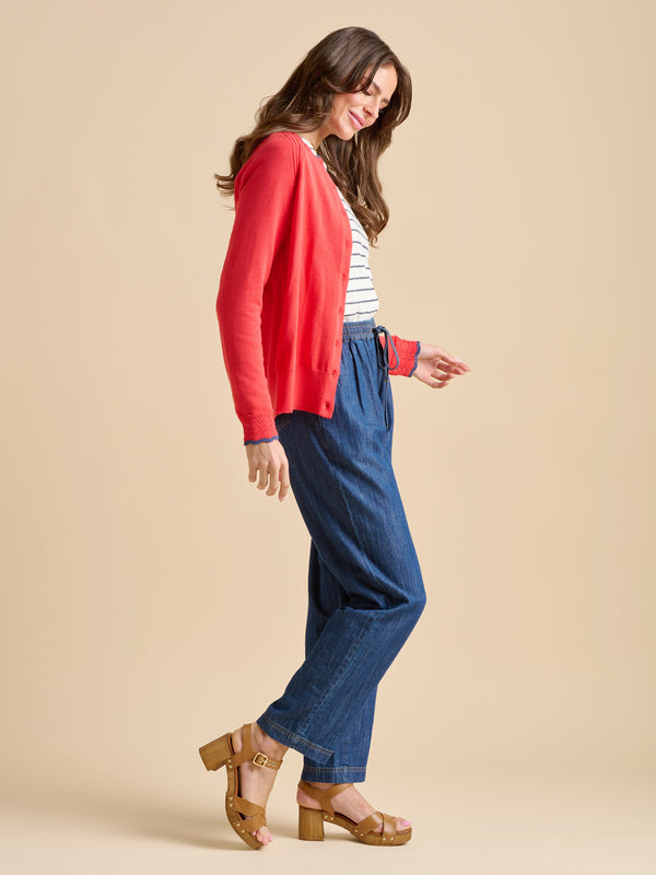 Brakeburn Frill Neck Cardigan