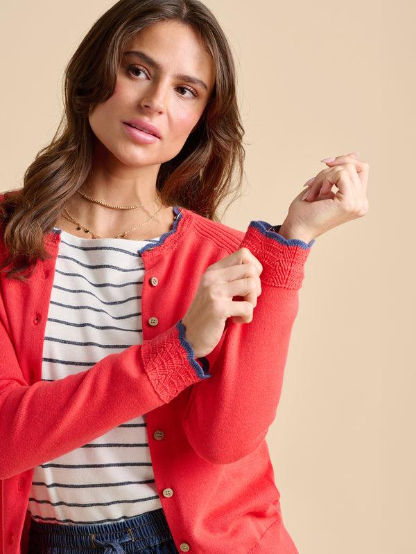 brakeburn Frill Neck Cardigan