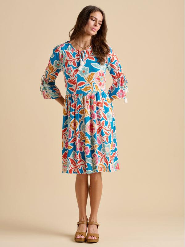 Brakeburn Full Bloom Knee Length Dress