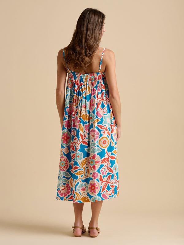 Brakeburn Full Bloom Midi Dress
