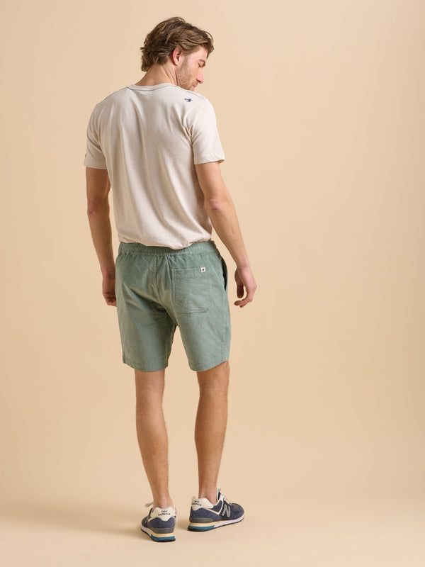 Brakeburn Green Cord Shorts
