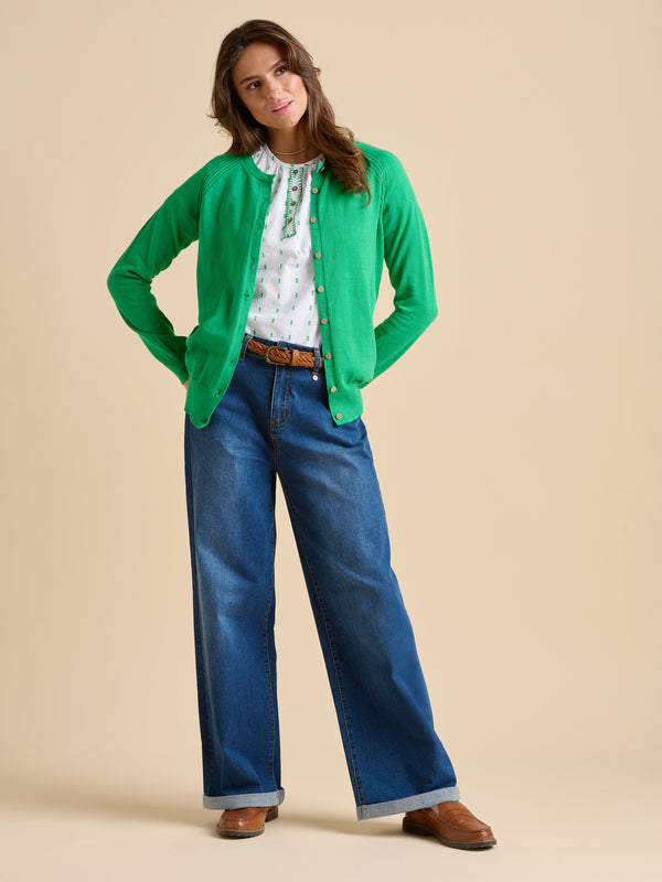 Brakeburn Kelly Green Classic Cardigan