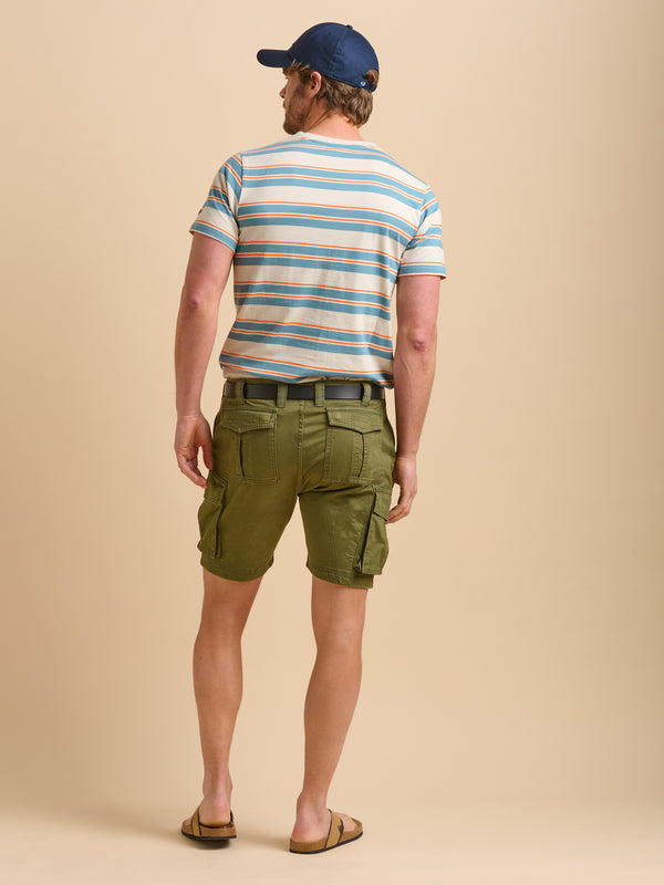 Brakeburn Khaki Cargo Short