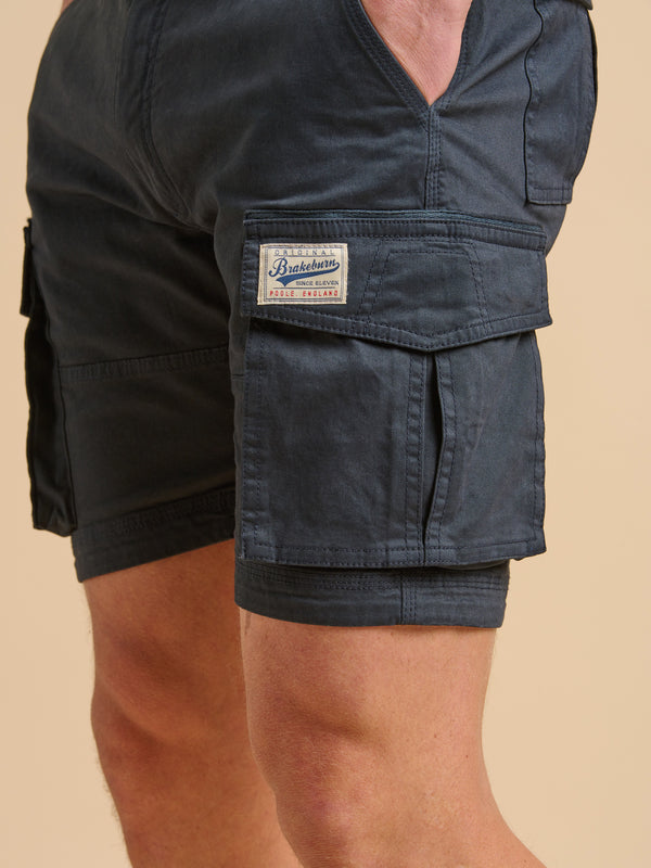 Brakeburn Navy Cargo Short
