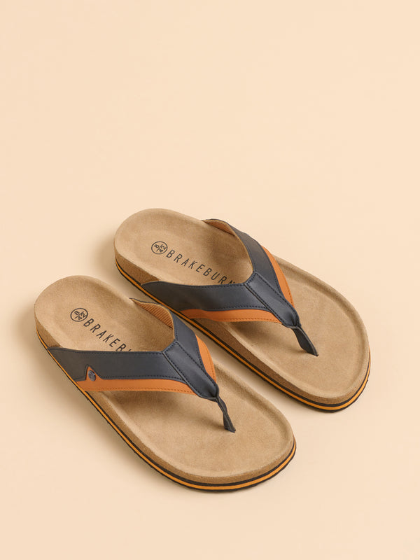 Brakeburn Navy Flip Flop