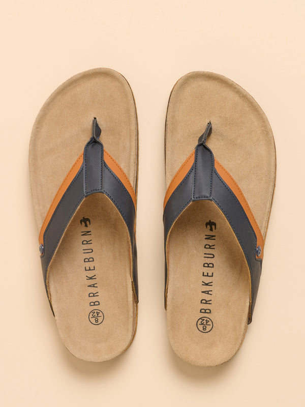Brakeburn Navy Flip Flop