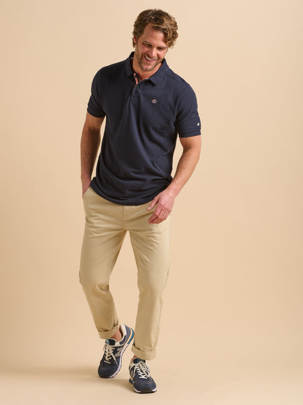 Brakeburn Navy Polo