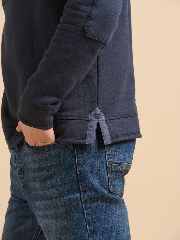 Brakeburn Navy Quarter Zip