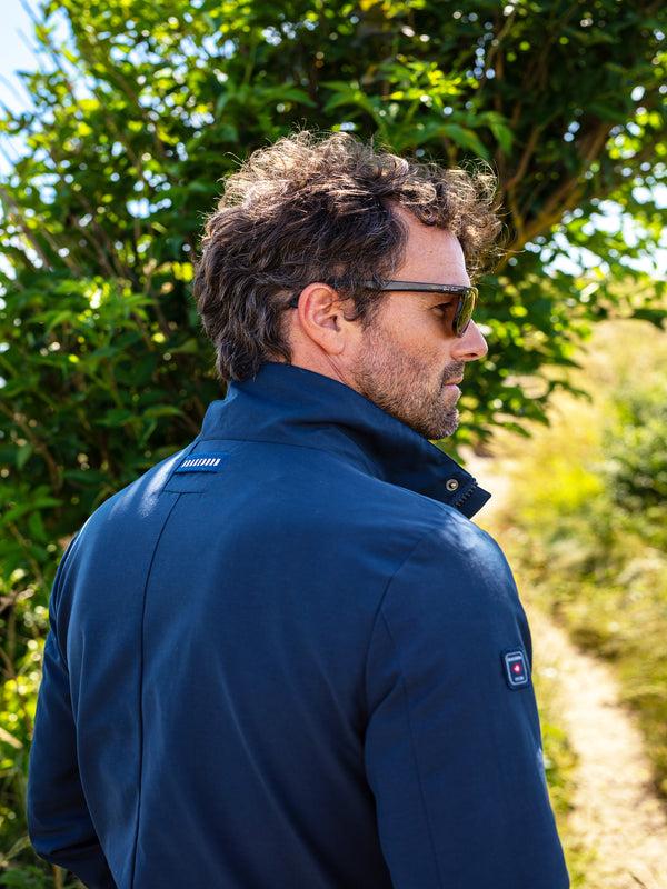 Brakeburn Navy Trench Coat