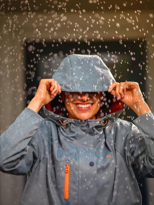 Brakeburn Orange Pop Waterproof Coat