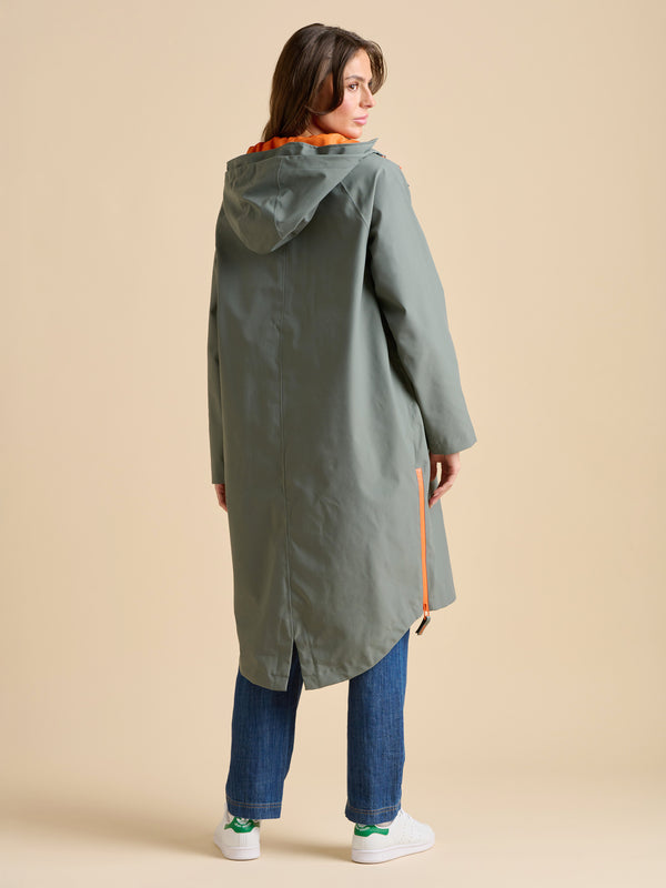 Brakeburn Orange Pop Waterproof Coat
