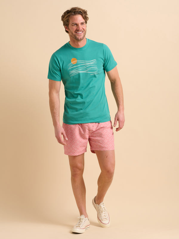 Brakeburn Painted Waves Tee