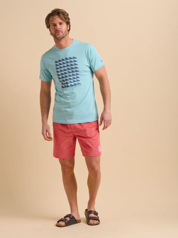 Brakeburn Pink Cord Shorts