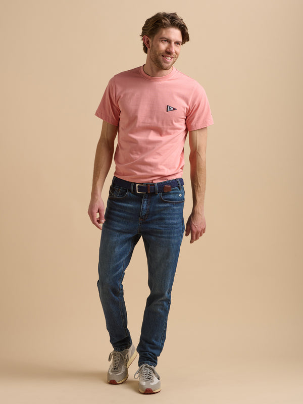 Brakeburn Pink Flag Tee