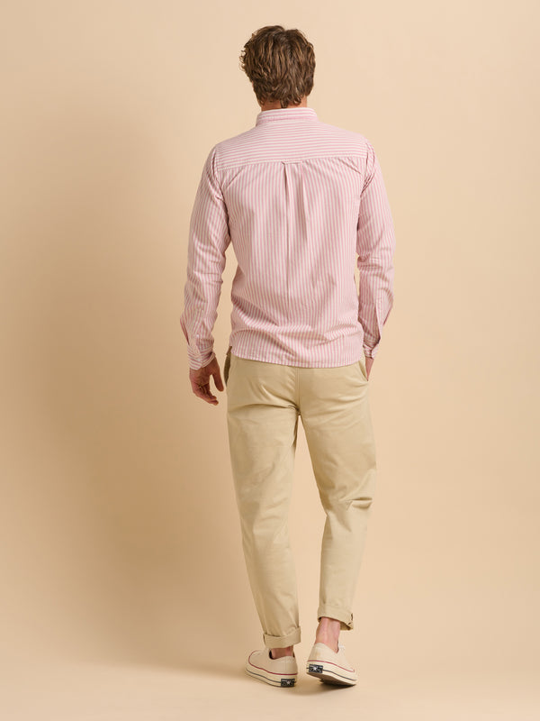 Brakeburn Pink Stripe Shirt