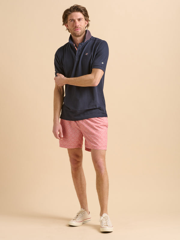 brakeburn Pink Tile Swimshort