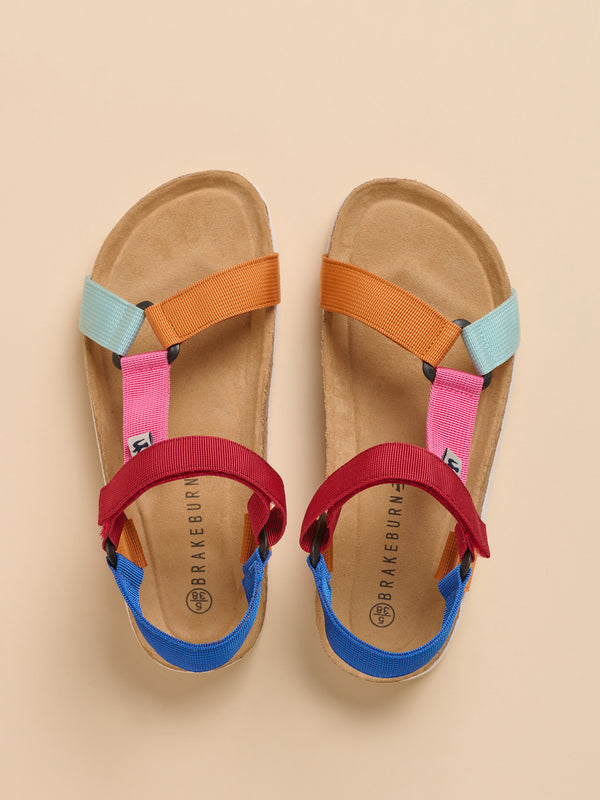 Brakeburn Playful Webbing Strap Sandal