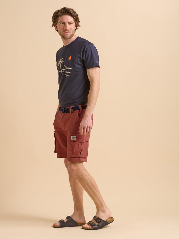 Brakeburn Red Cargo Short