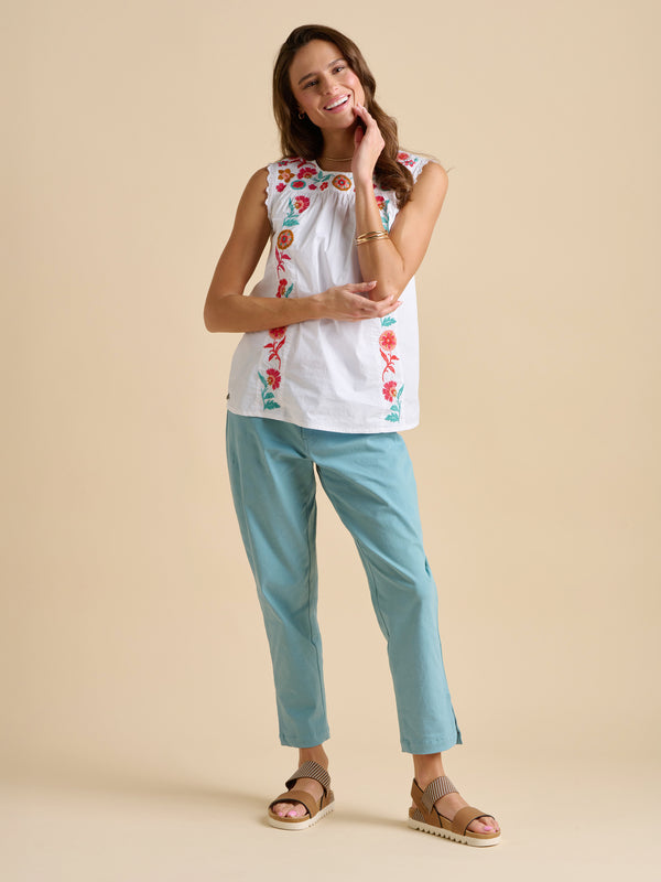 Brakeburn Resort Sleeveless Blouse