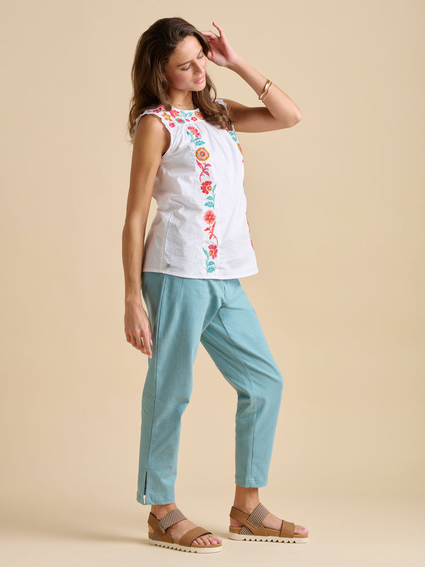 Brakeburn Resort Sleeveless Blouse