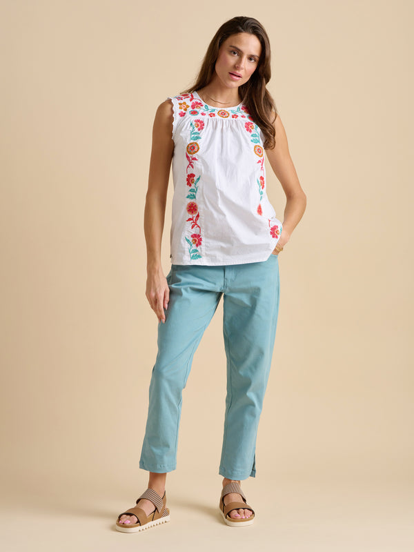 brakeburn Resort Sleeveless Blouse