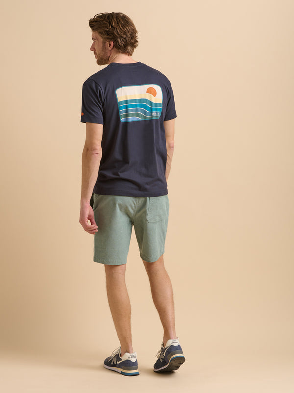 Brakeburn Retro Sunset Tee