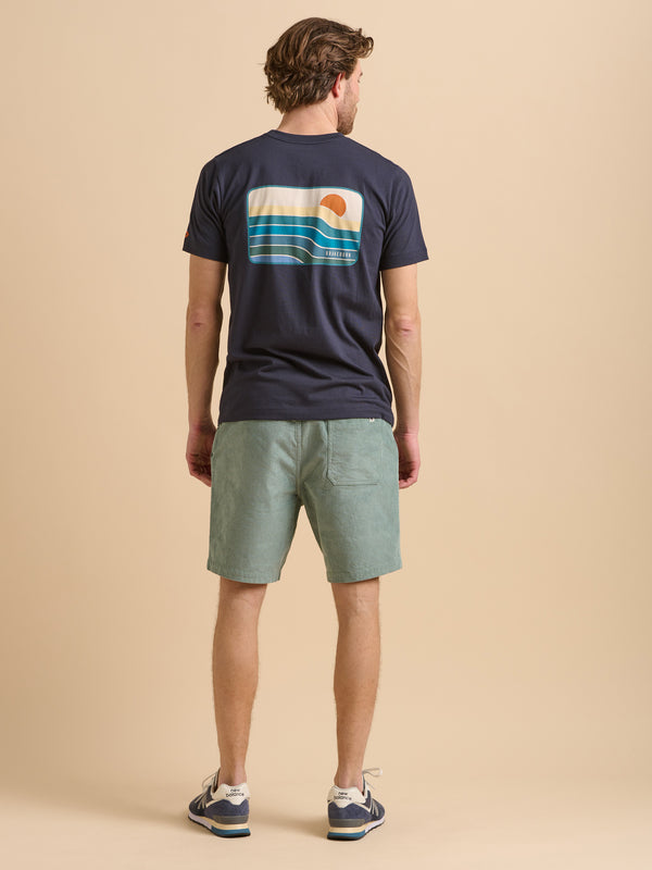 Brakeburn Retro Sunset Tee
