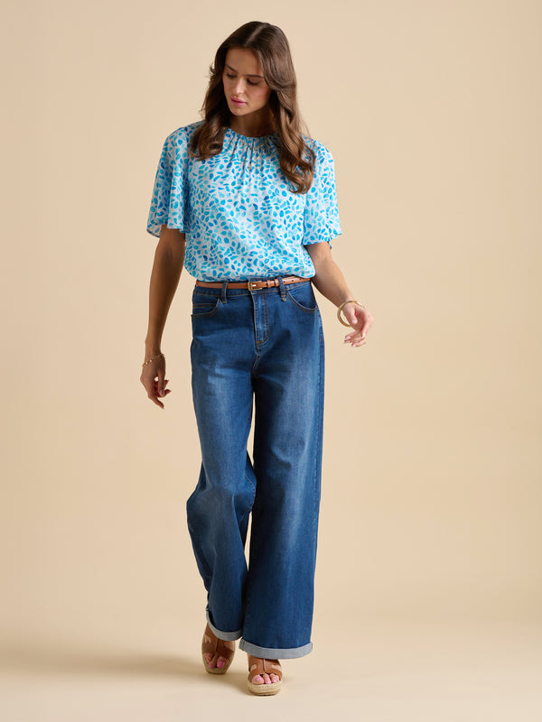 Brakeburn Sea Glitter Blouse