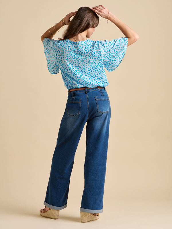Brakeburn Sea Glitter Blouse