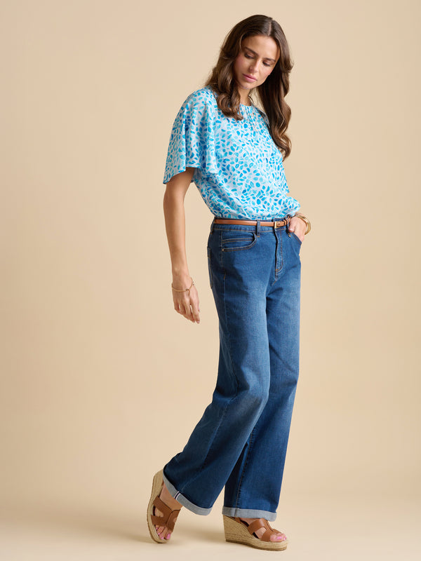 Brakeburn Sea Glitter Blouse