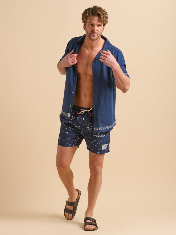 brakeburn Seascape Swimshort