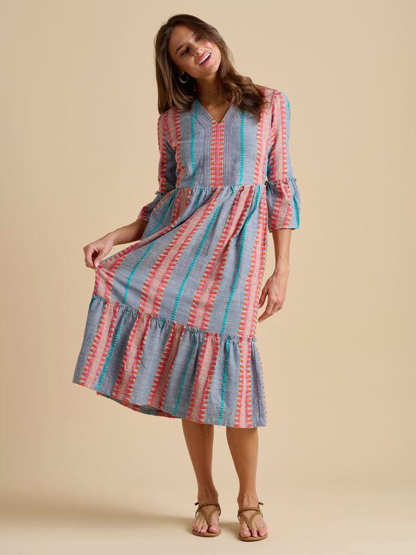 Brakeburn Shore Midi Dress