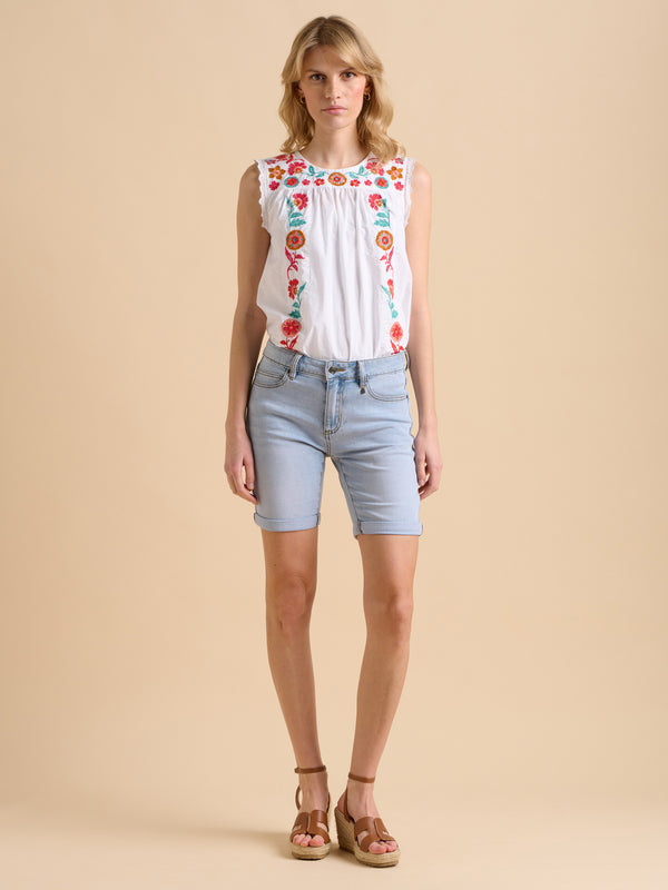 Brakeburn Slim Fit Denim Short