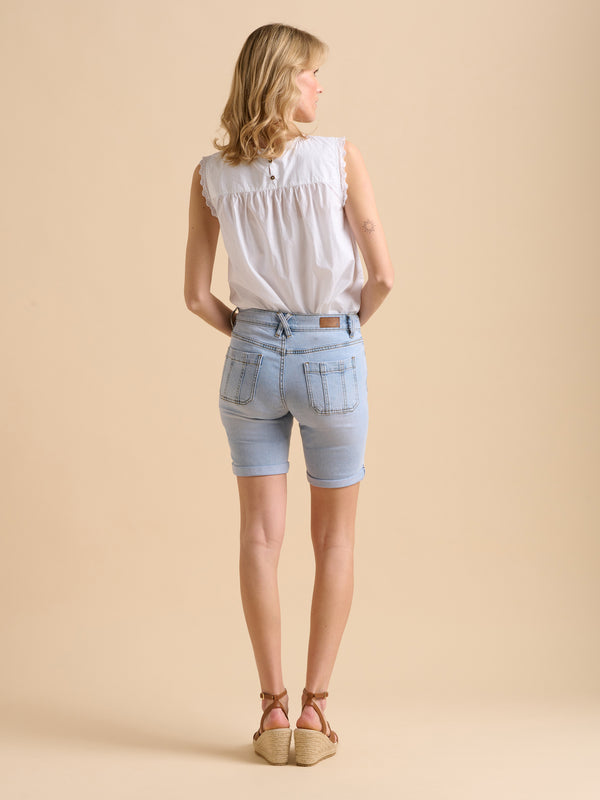 Brakeburn Slim Fit Denim Short