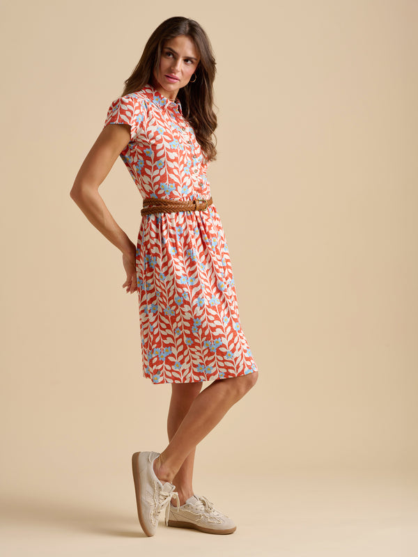 brakeburn Spring Vine Knee Length Dress
