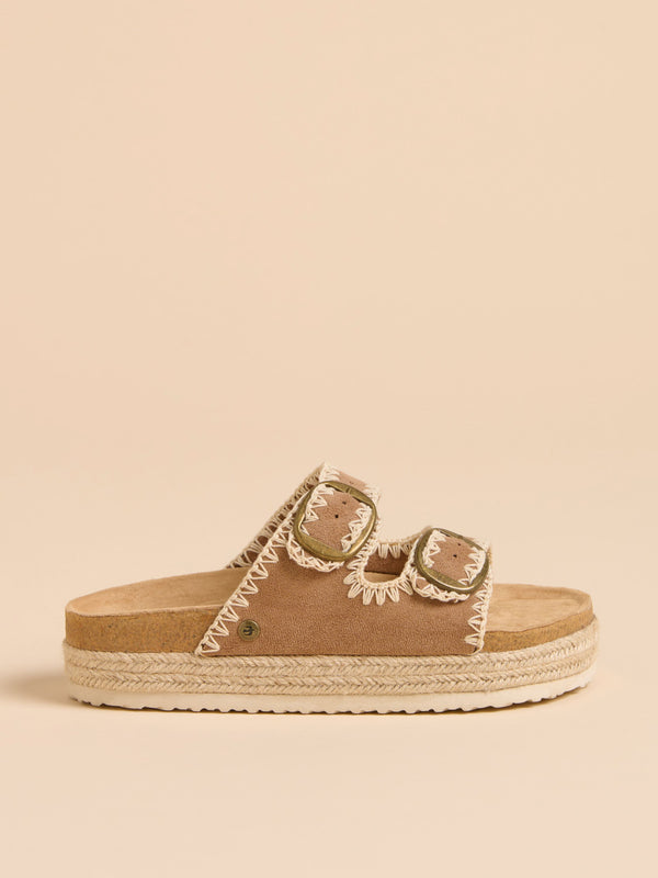 brakeburn Stitched Platform Sandal